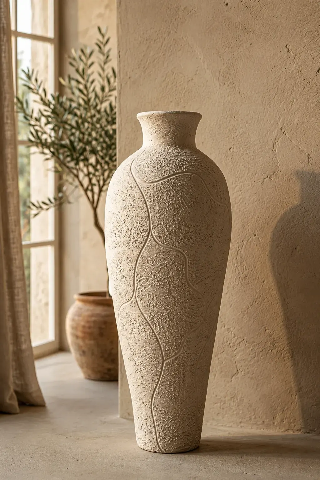 Atlas River Floor Vase