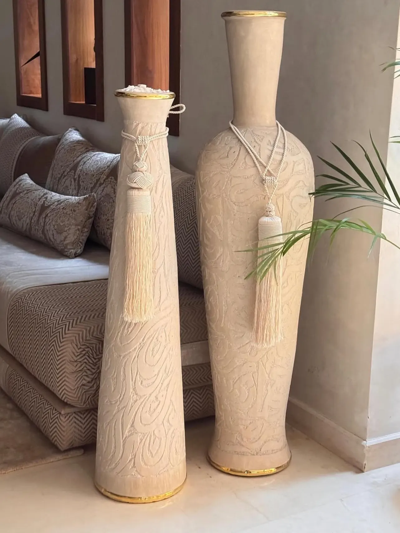 Ensemble Vase & Mbikhra Artisanal